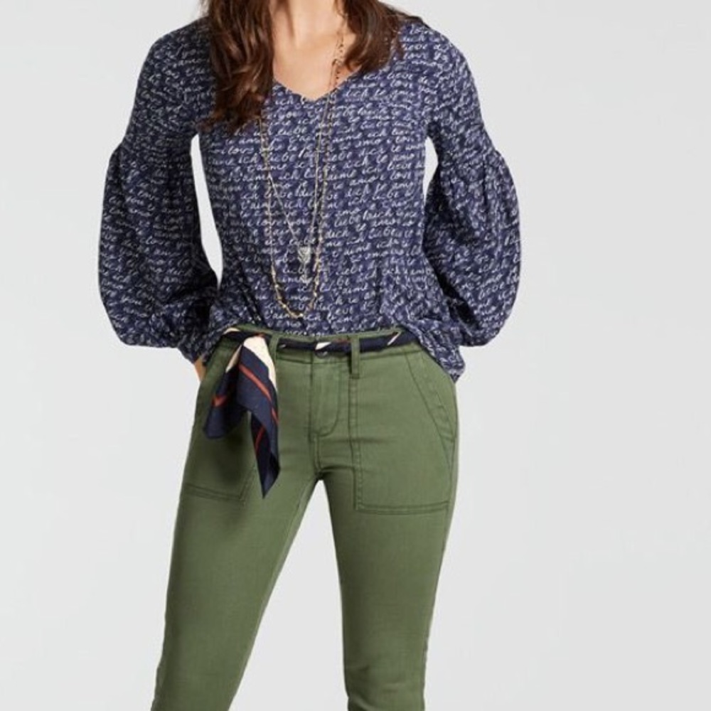 Te Amo Blouse from Cabi